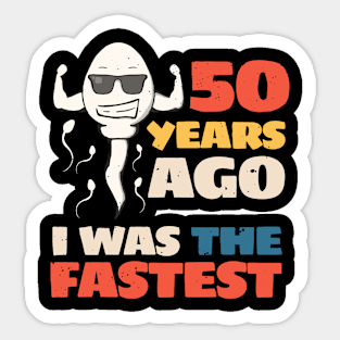 50th birthday Sticker